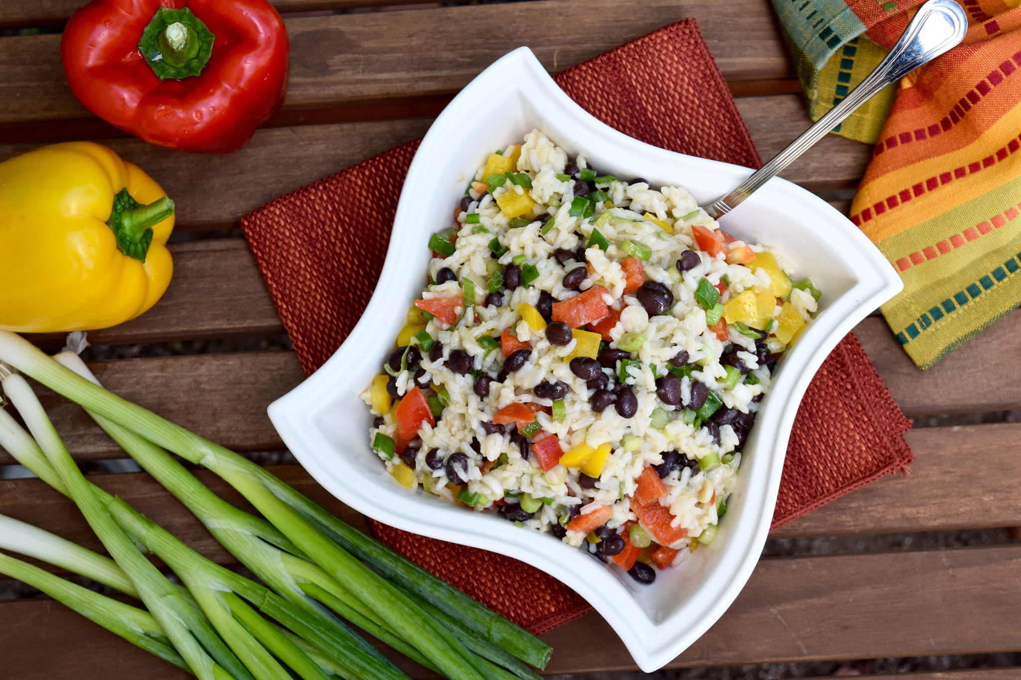 caribbean black bean salad Husbands That Cook