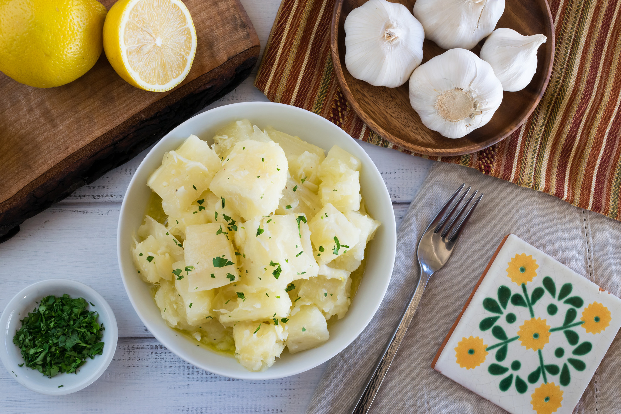 yuca con mojo Husbands That Cook