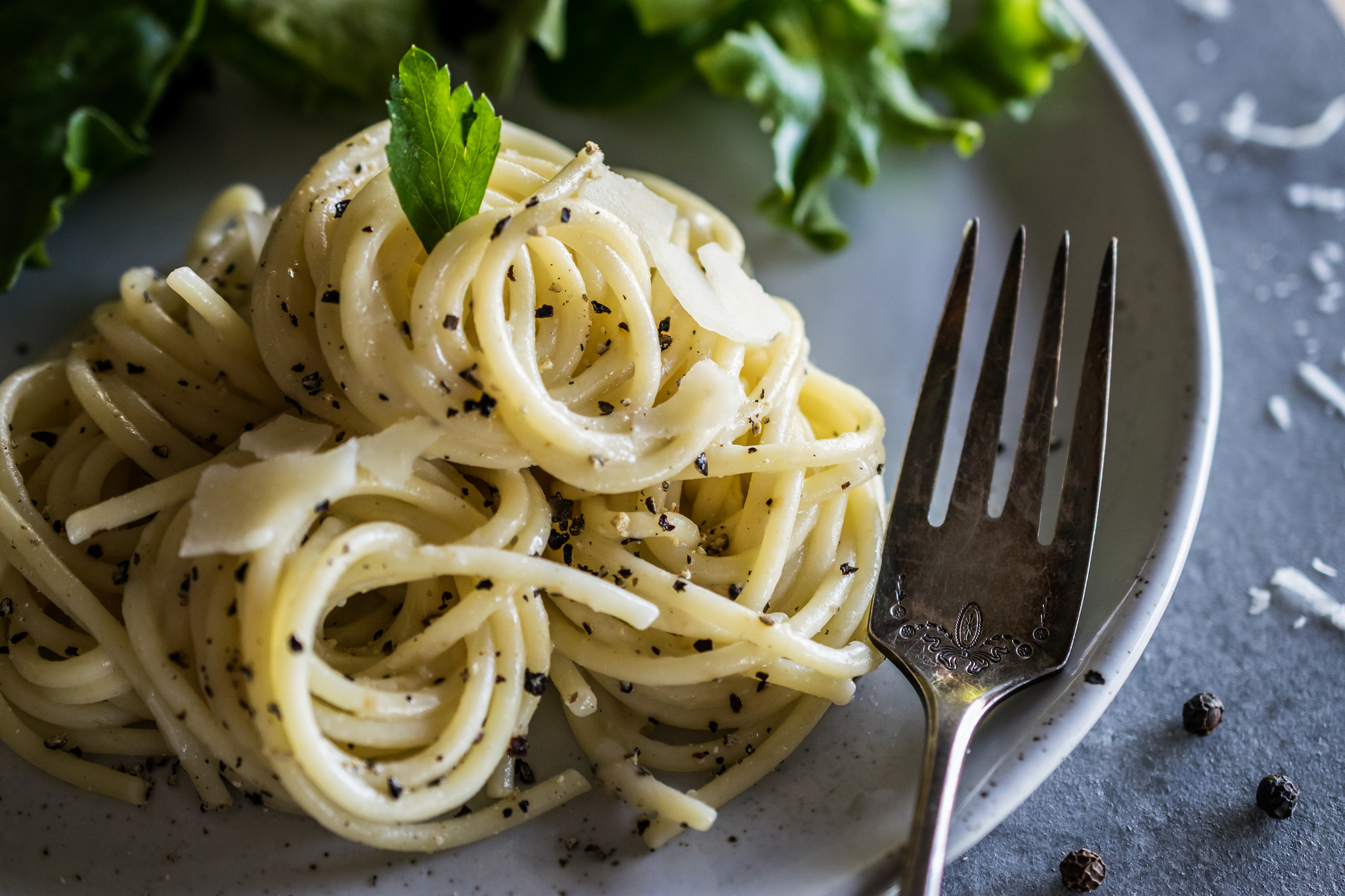 authentic cacio e pepe Husbands That Cook