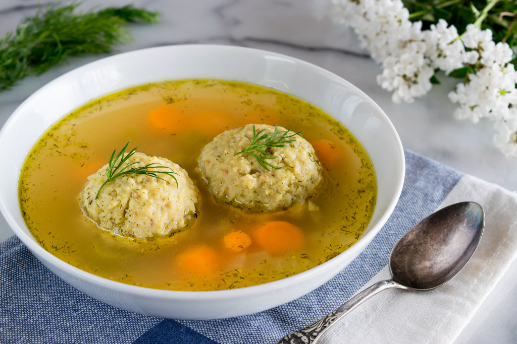 Matzo Ball Soup Matzeknödel Suppe — Rezepte Suchen